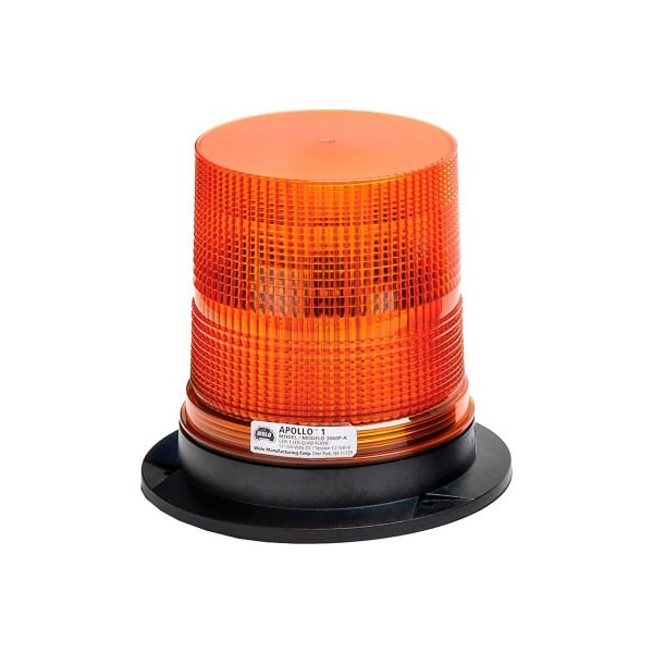 Wolo Wolo LED Permanent Mount Warning Light, 12-100-Volt Amber Lens - 3060P-A 3060P-A - main